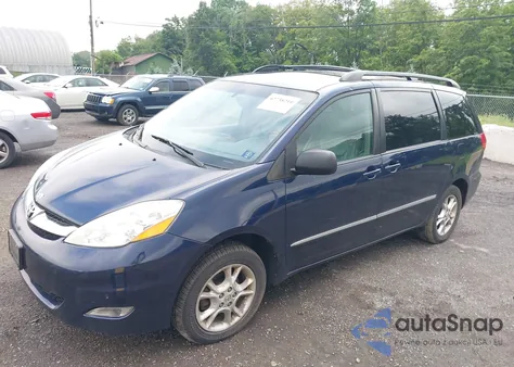 2006 Toyota Sienna Xle Limited z USA, uszkodzony, nr VIN 5TDBA22C26S058478